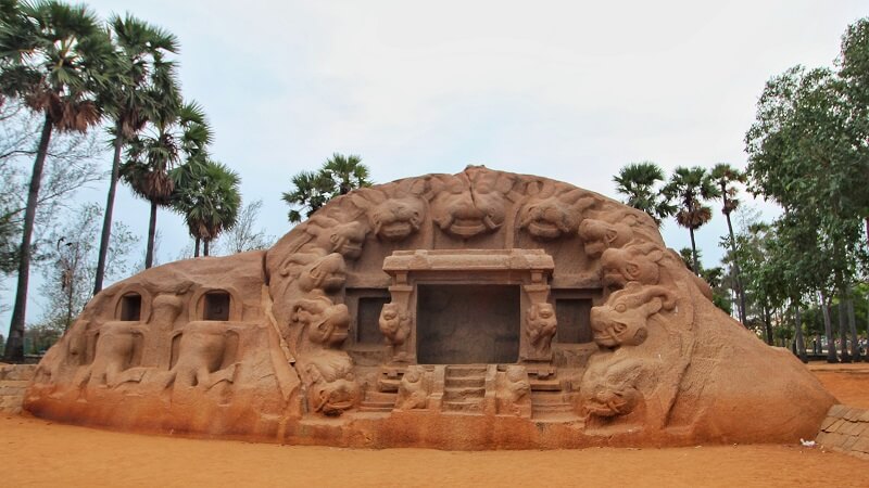 Tiger-Cave-Mamallapuram Tiger Cave
