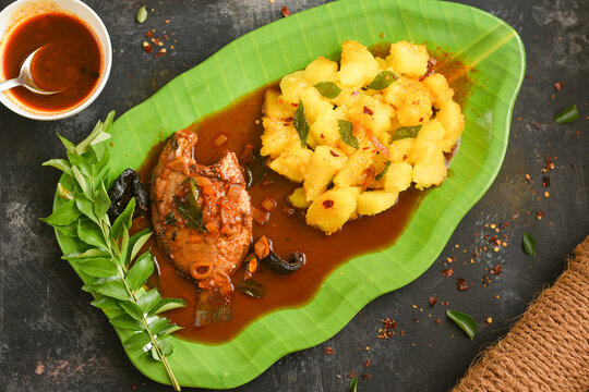 Kappa-with-Meen-Curry Kappa and Meen Curry