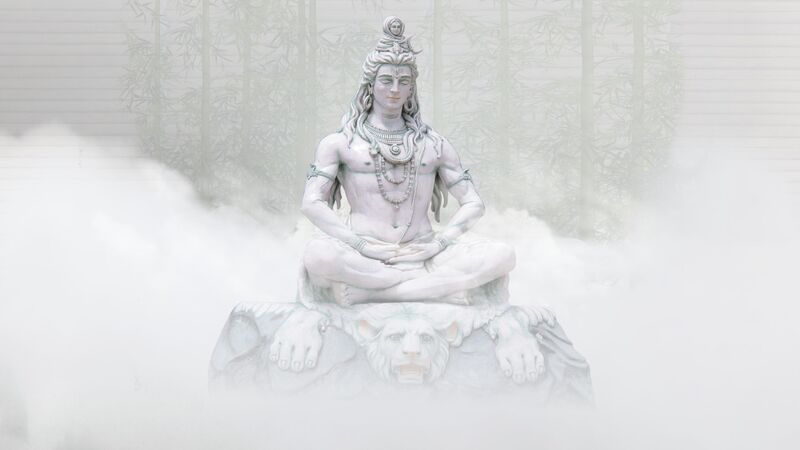 Lord Shiva Yoga Pose