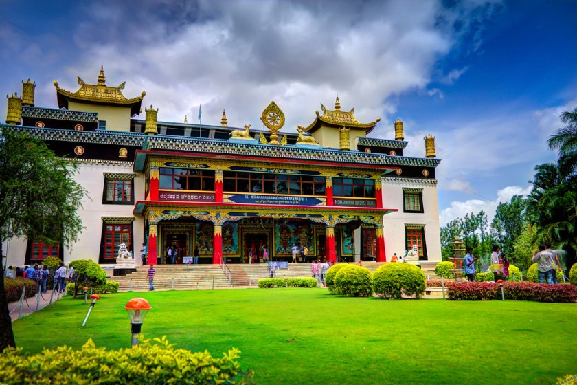 Namdroling Monastery Namdroling Monastery in Coorg
