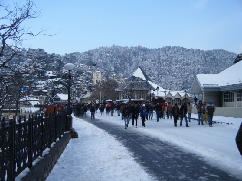 Shimla weather during Winter